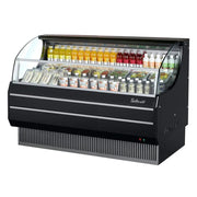 Turbo Air TOM-75SB-N 75" Horizontal Open Air Cooler - 115v, 13.5 cu. ft.