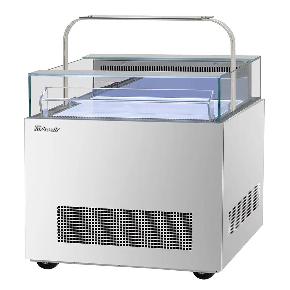 Turbo Air TOS-30NN-D-S: 30" Open Air Cooler for Delis & Display