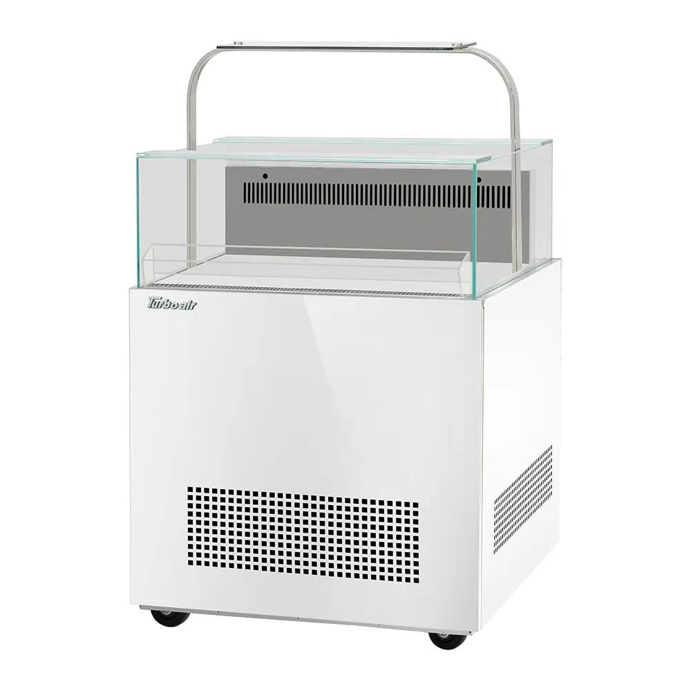 Turbo Air TOS-30NN-D-W 30" Open Air Sandwich & Cheese Merchandiser - White
