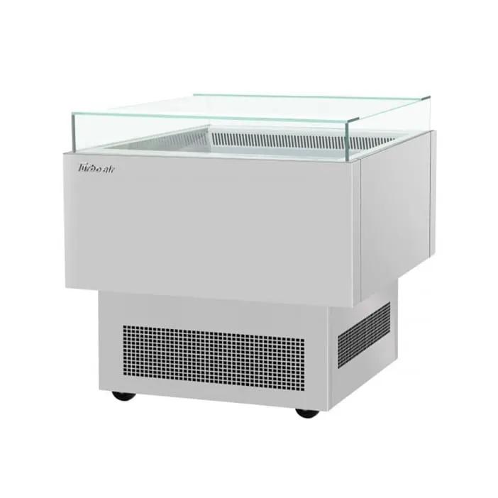 Turbo Air TOS-30PN-S 30" Open Air Merchandiser - Stainless Steel, 115v