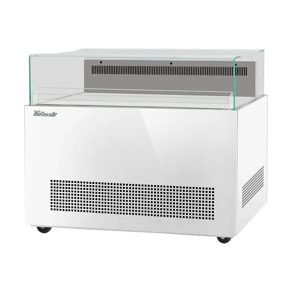 Turbo Air TOS-50NN-W: 50" Horizontal Open Air Merchandiser for Sandwiches & Cheese