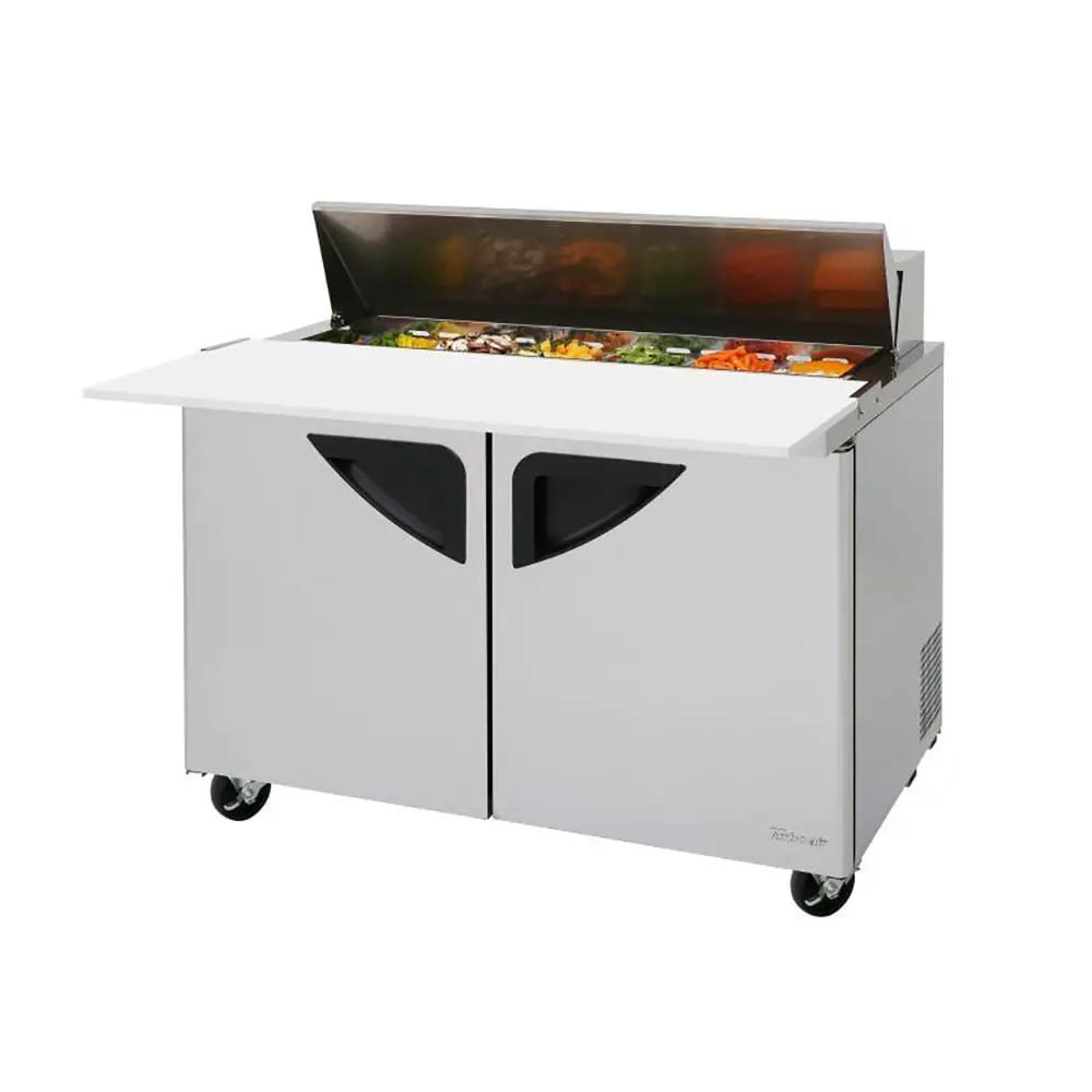 Turbo Air TST-48SD-12-N 48" Refrigerated Sandwich & Salad Prep Table - 115V