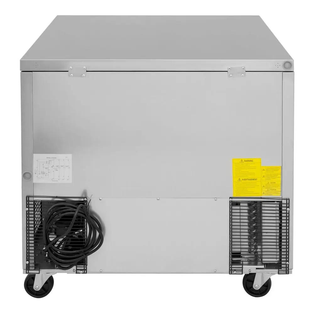 Turbo Air TUF-36SD-N: 36" Undercounter Freezer - 2 Sections, 2 Doors, 115V