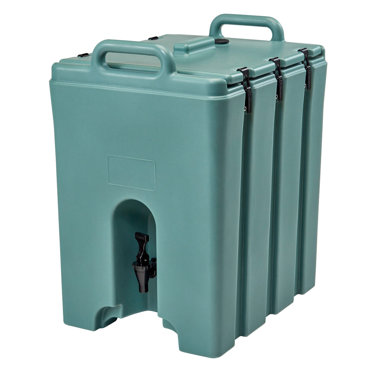 Cambro 1000LCD401 Camtainer 11 3/4 gal. Insulated Beverage Dispenser, 214 Servings - Slate Blue