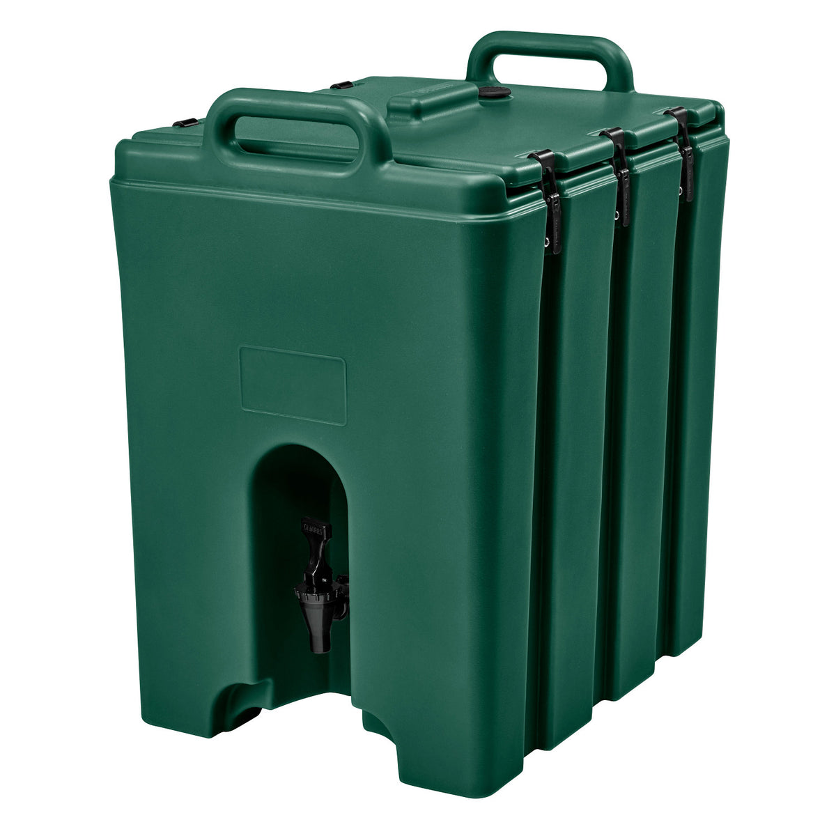 Cambro 1000LCD519 Camtainer 11 3/4 gal. Insulated Beverage Dispenser, 214 Servings - Green