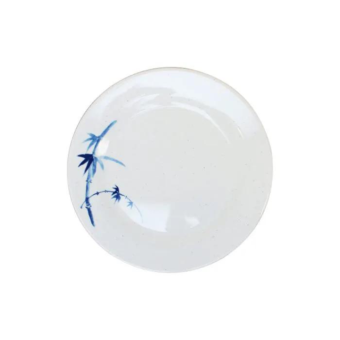 Thunder Group 1012BB, 11 3/4" PLATE, BLUE BAMBOO, Melamine, NSF, Case Pack of 12