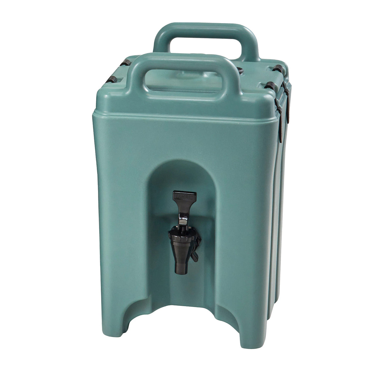 Cambro 100LCD401 Camtainer 1 1/2 gal. Insulated Beverage Dispenser, 27 Servings - Slate Blue