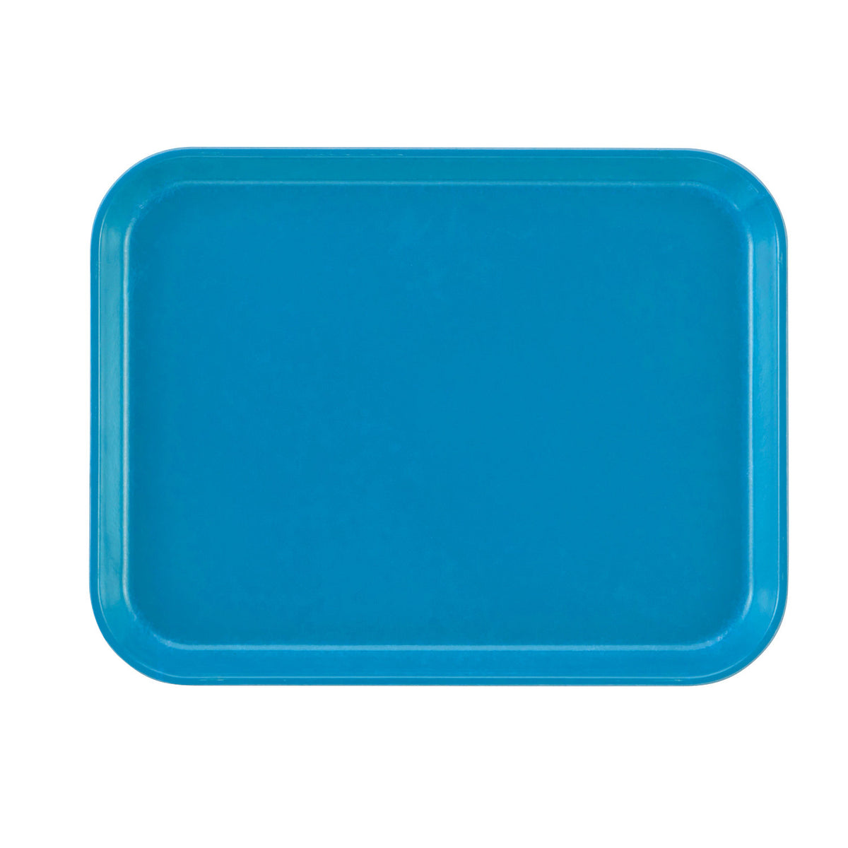 Cambro 1014105 Rectangular Camtray Fiberglass Tray, 10 5/8" x 13 3/4" - Horizon Blue