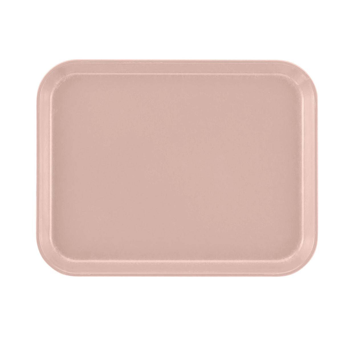 Cambro 1014106 Rectangular Camtray Fiberglass Tray, 10 5/8" x 13 3/4" - Light Peach