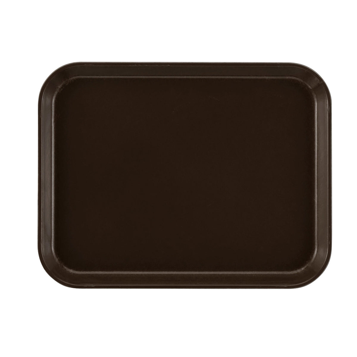 Cambro 1014116 Rectangular Camtray Fiberglass Tray, 10 5/8" x 13 3/4" - Brazil Brown