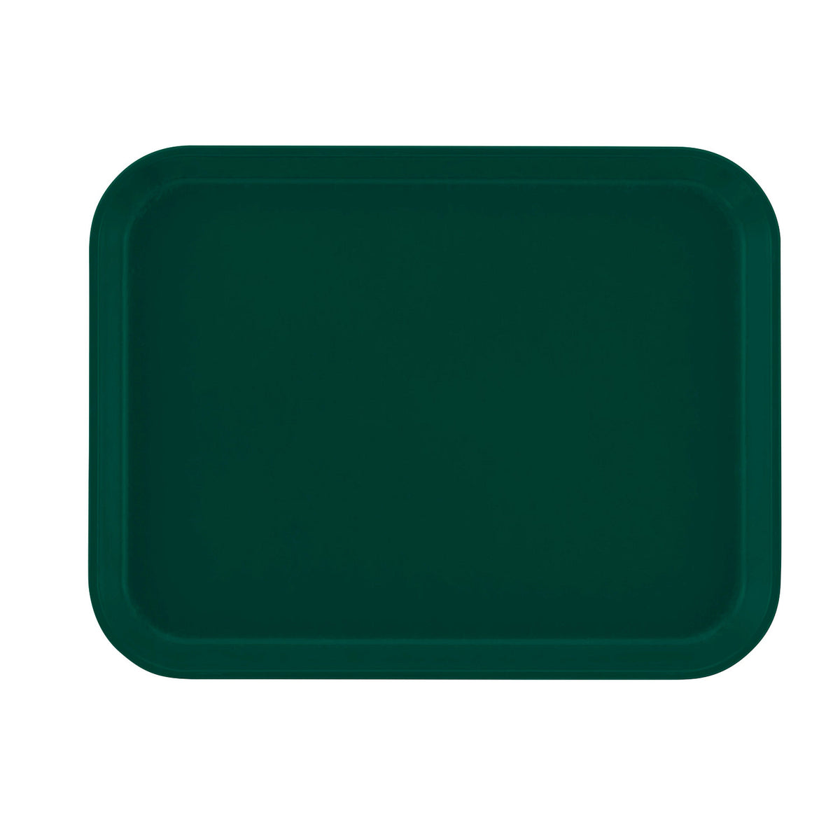 Cambro 1014119 Rectangular Camtray Fiberglass Tray, 10 5/8" x 13 3/4" - Sherwood Green