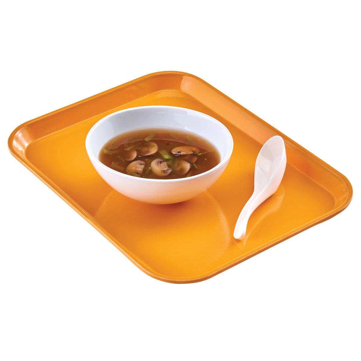 Cambro 1014171 Rectangular Camtray Fiberglass Tray, 10 5/8" x 13 3/4" - Tuscan Gold