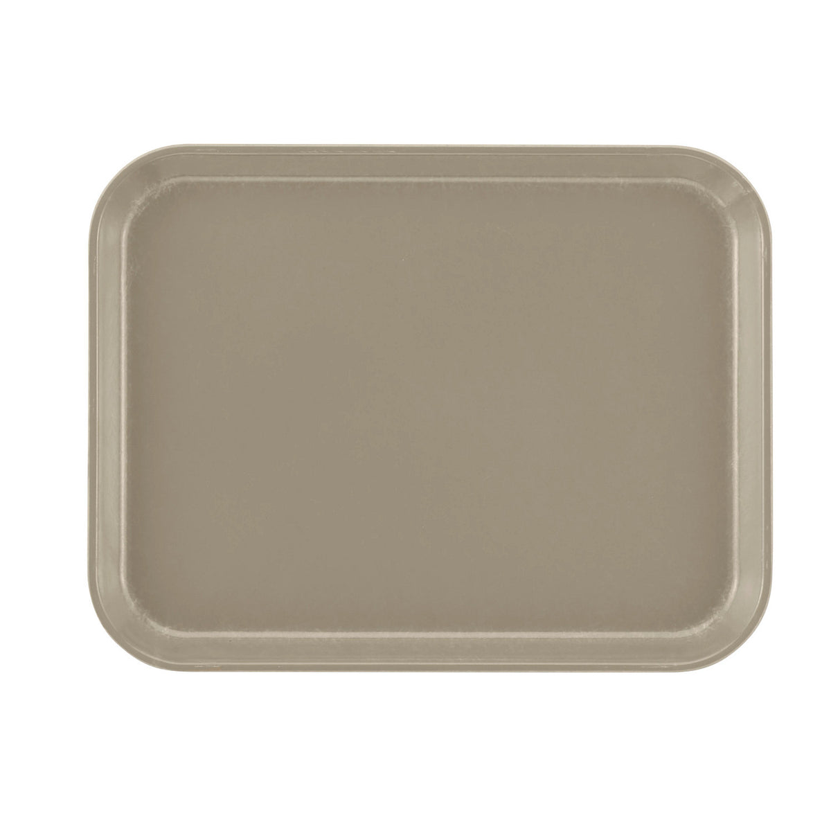 Cambro 1014199 Rectangular Camtray Fiberglass Tray, 10 5/8" x 13 3/4" - Taupe