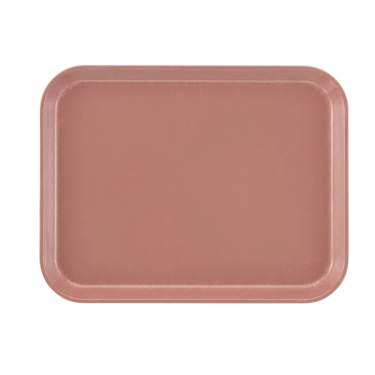 Cambro 1014409 Rectangular Camtray Fiberglass Tray, 10 5/8" x 13 3/4" - Blush