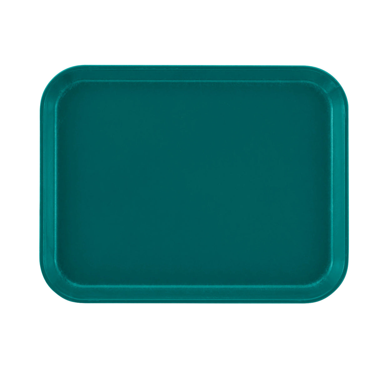 Cambro 1014414 Rectangular Camtray Fiberglass Tray, 10 5/8" x 13 3/4" - Teal