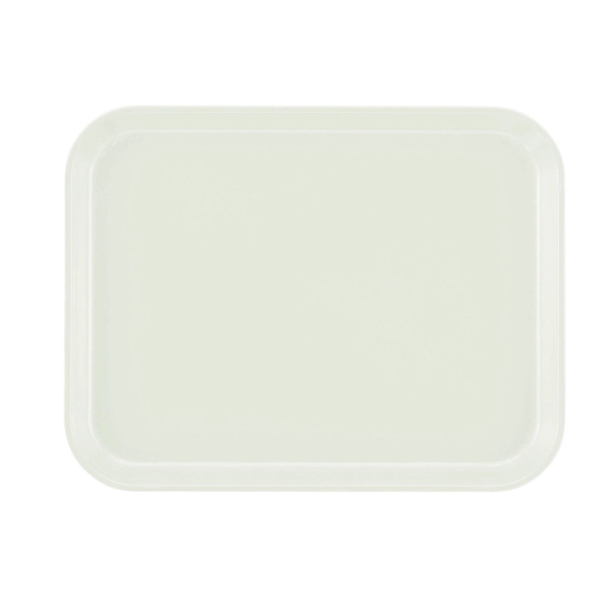 Cambro 1014429 Rectangular Camtray Fiberglass Tray, 10 5/8" x 13 3/4" - Key Lime