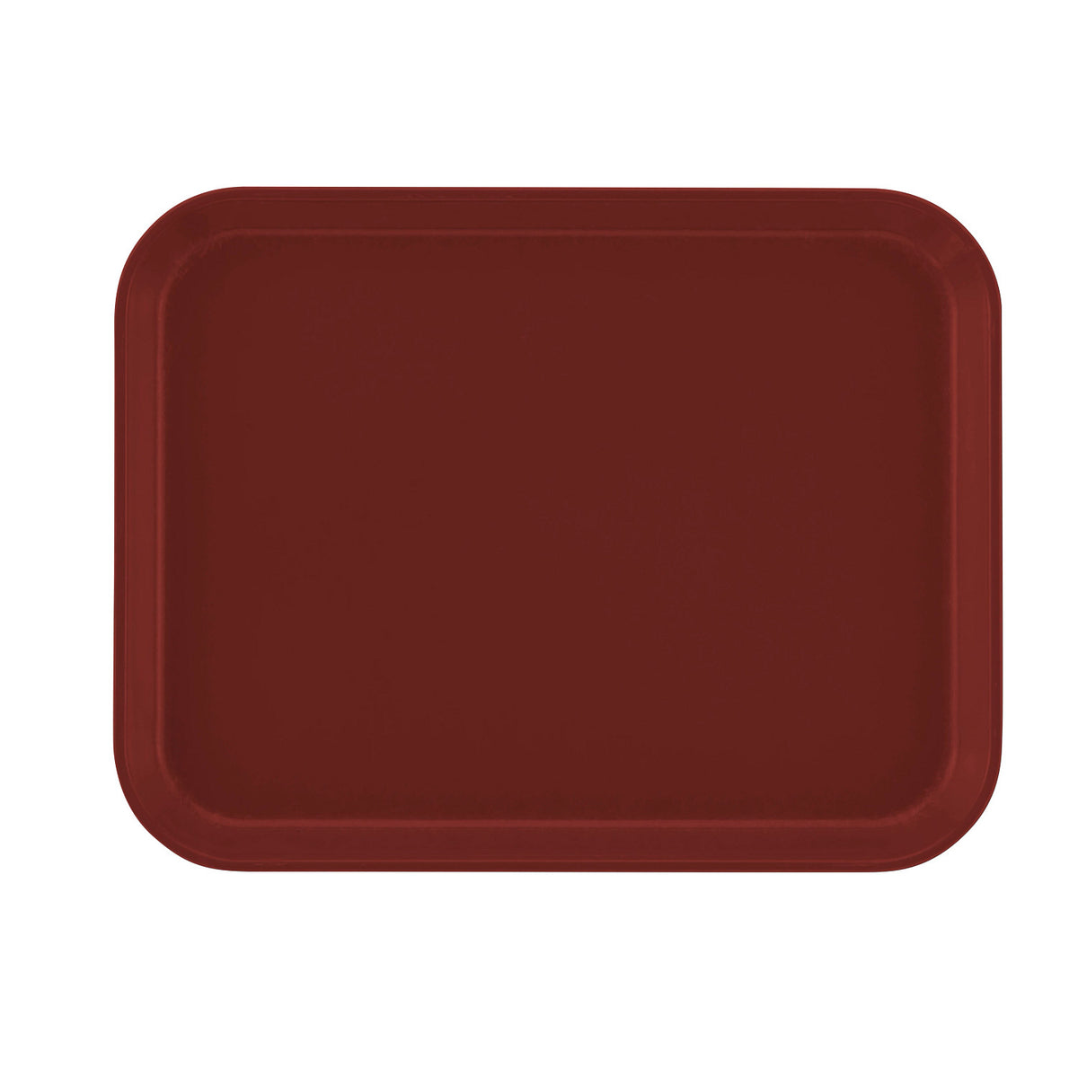 Cambro 1014501 Rectangular Camtray Fiberglass Tray, 10 5/8" x 13 3/4" - Real Rust