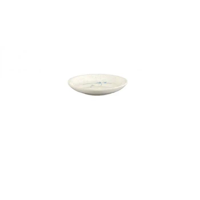 Thunder Group 102.8BB, 2 OZ, 3 1/2" SAUCE DISH, BLUE BAMBOO, Melamine, NSF, Case Pack of 60