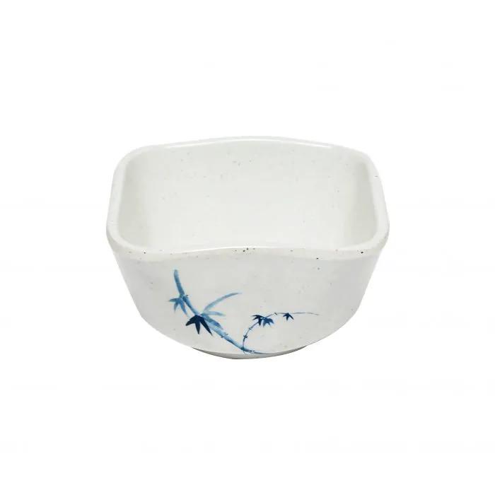 Thunder Group 1035BB, 6 OZ, 3 3/8" VEGETABLE DISH, BLUE BAMBOO, Melamine, NSF, Case Pack of 24