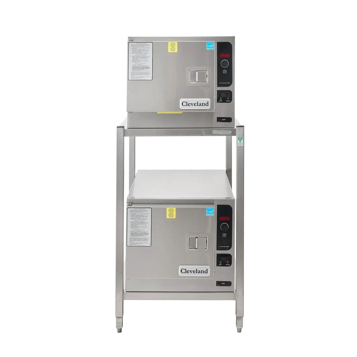 Cleveland (2) 22CET33.1 (6) Pan Convection Steamer - Stand, 208v/3ph by Cleveland (cleveland-2-22cet33-1-6-pan-convection-steamer-stand-208v-3ph)