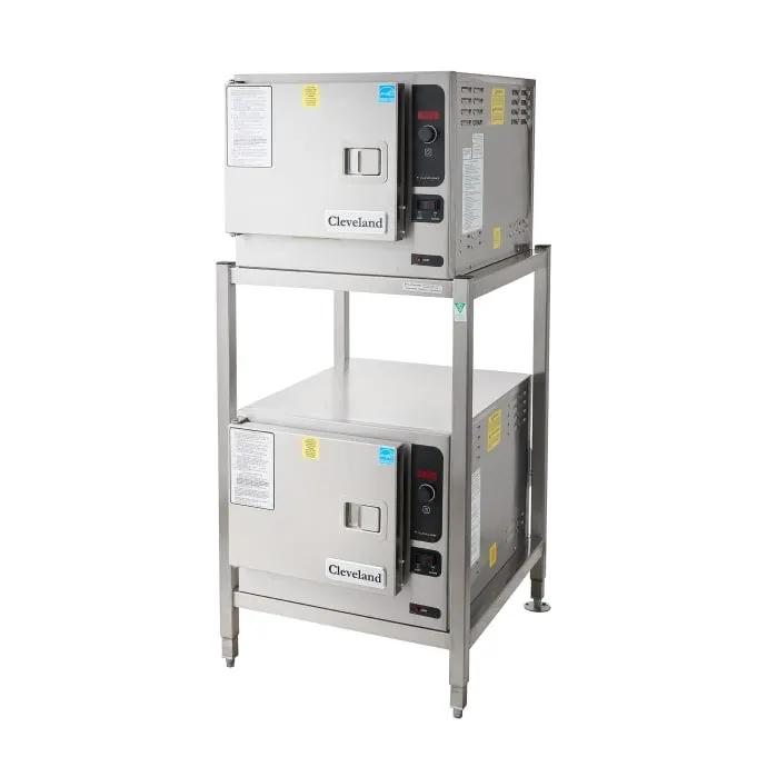 Cleveland (2) 22CET33.1 (6) Pan Convection Steamer - Stand, 208v/3ph by Cleveland (cleveland-2-22cet33-1-6-pan-convection-steamer-stand-208v-3ph)