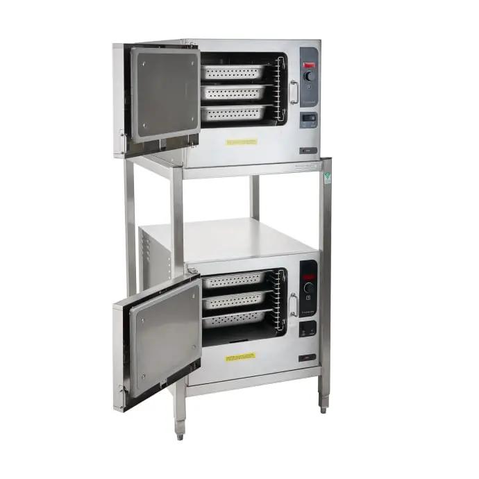 Cleveland (2) 22CET33.1 (6) Pan Convection Steamer - Stand, 208v/3ph by Cleveland (cleveland-2-22cet33-1-6-pan-convection-steamer-stand-208v-3ph)