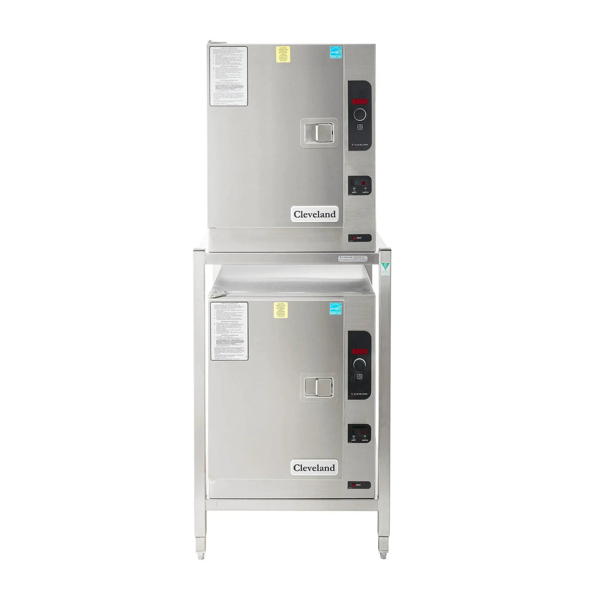 Cleveland (2) 22CET66.1 (12) Pan Convection Steamer - Stand, 208v/1ph by Cleveland (cleveland-2-22cet66-1-12-pan-convection-steamer-stand-208v-1ph)