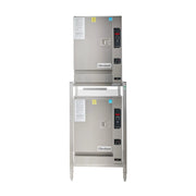 Cleveland (2) 22CET66.1 (12) Pan Convection Steamer - Stand, 208v/3ph by Cleveland (cleveland-2-22cet66-1-12-pan-convection-steamer-stand-208v-3ph)