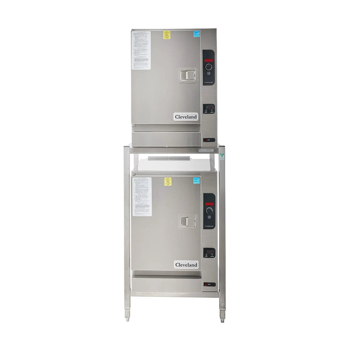 Cleveland (2) 22CET66.1 (12) Pan Convection Steamer - Stand, 208v/3ph by Cleveland (cleveland-2-22cet66-1-12-pan-convection-steamer-stand-208v-3ph)