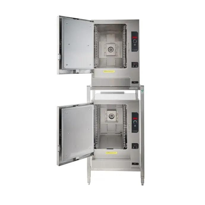 Cleveland (2) 22CET66.1 (12) Pan Convection Steamer - Stand, 208v/3ph by Cleveland (cleveland-2-22cet66-1-12-pan-convection-steamer-stand-208v-3ph)