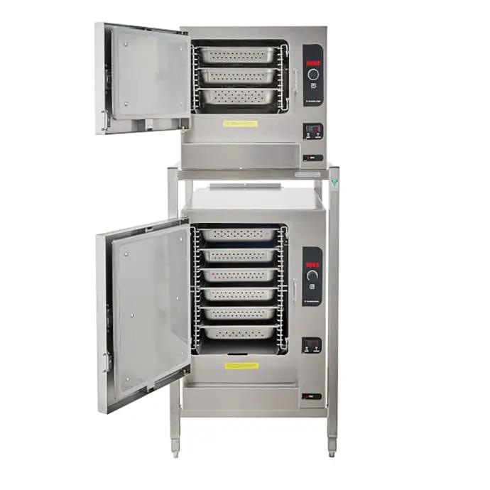 Cleveland (2) 22CGT63.1 (9) Pan Convection Steamer - Stand, Natural Gas by Cleveland (cleveland-2-22cgt63-1-9-pan-convection-steamer-stand-natural-gas)