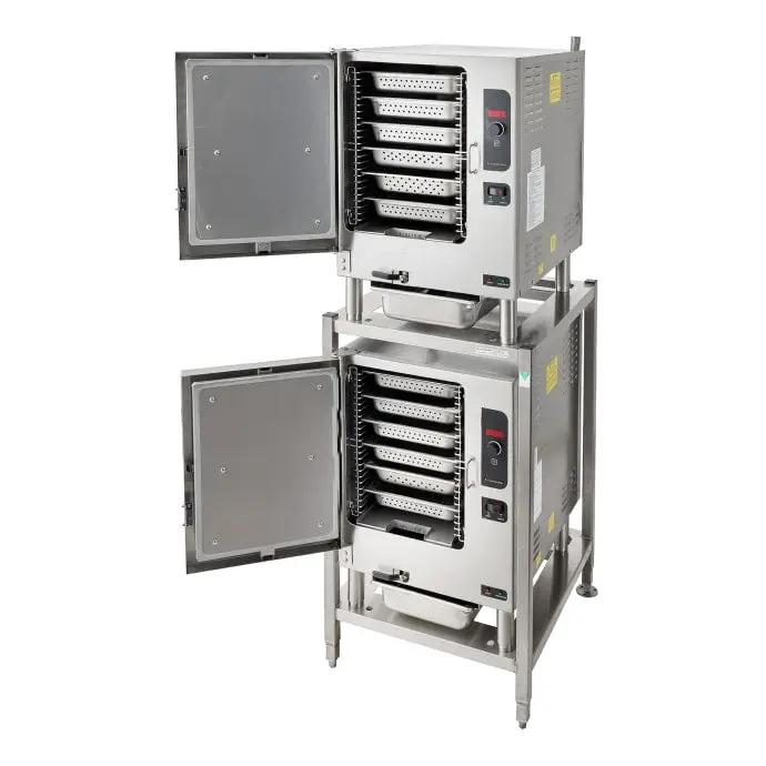 Cleveland 22CCT6 SteamChef™ (6) Pan Convection Steamer - Countertop, 208v/3ph by Cleveland (cleveland-22cct6-steamchef™-6-pan-convection-steamer-countertop-208v-3ph)