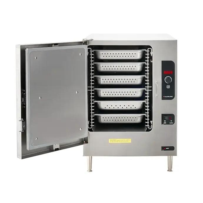 Cleveland 22CET6.1 SteamChef™ (6) Pan Convection Steamer - Countertop, 208v/1ph by Cleveland (cleveland-22cet6-1-steamchef™-6-pan-convection-steamer-countertop-208v-1ph)