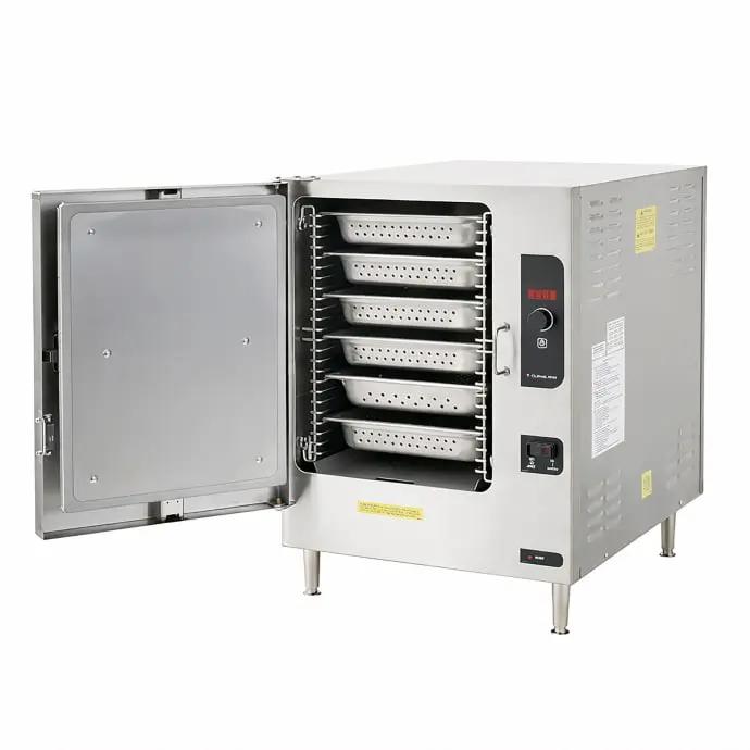 Cleveland 22CET6.1 SteamChef™ (6) Pan Convection Steamer - Countertop, 208v/3ph by Cleveland (cleveland-22cet6-1-steamchef™-6-pan-convection-steamer-countertop-208v-3ph)