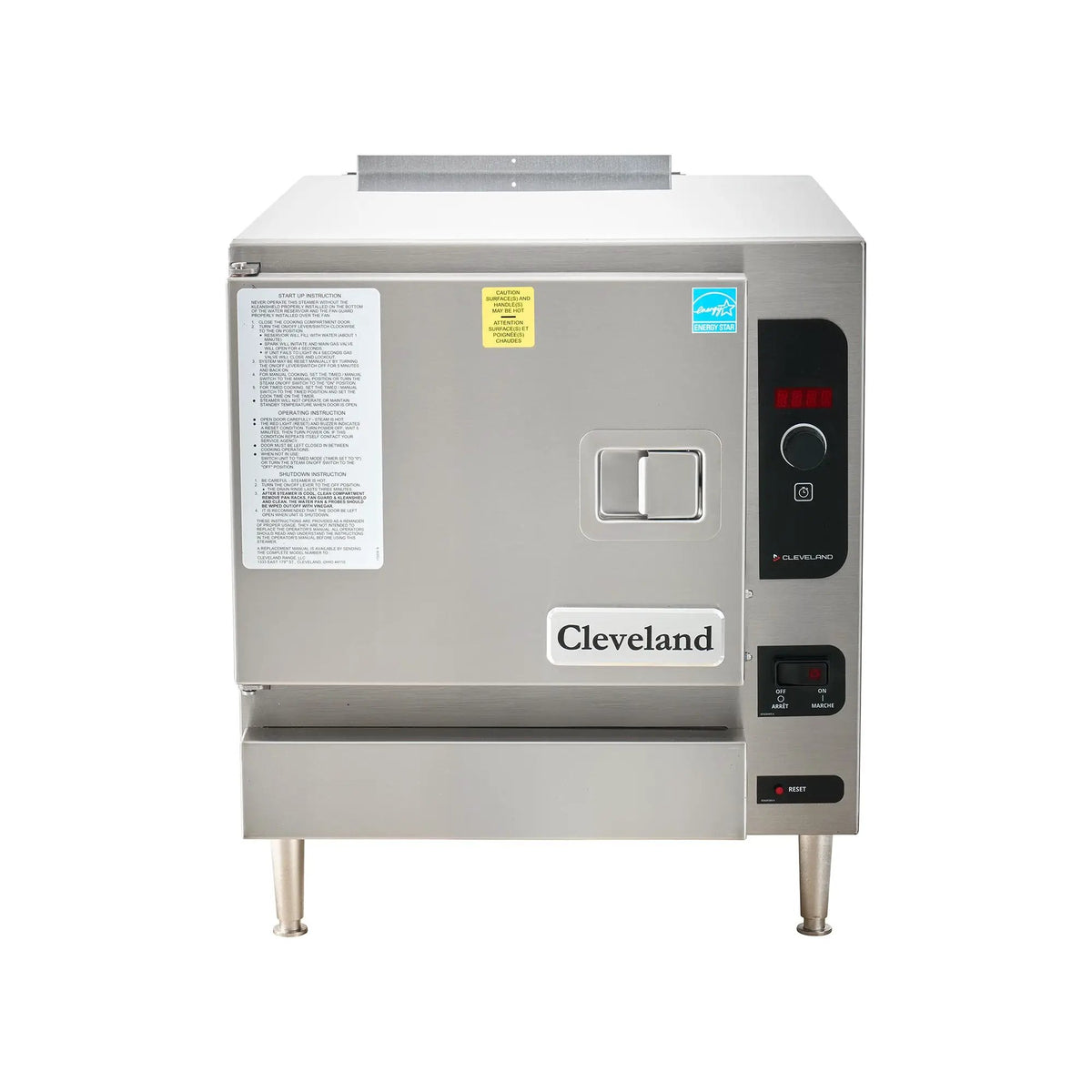 Cleveland 22CGT3.1 SteamChef™ (3) Pan Convection Steamer - Countertop, Natural Gas by Cleveland (cleveland-22cgt3-1-steamchef™-3-pan-convection-steamer-countertop-natural-gas)