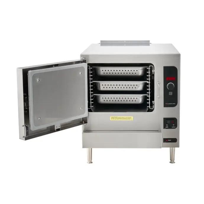 Cleveland 22CGT3.1 SteamChef™ (3) Pan Convection Steamer - Countertop, Natural Gas by Cleveland (cleveland-22cgt3-1-steamchef™-3-pan-convection-steamer-countertop-natural-gas)