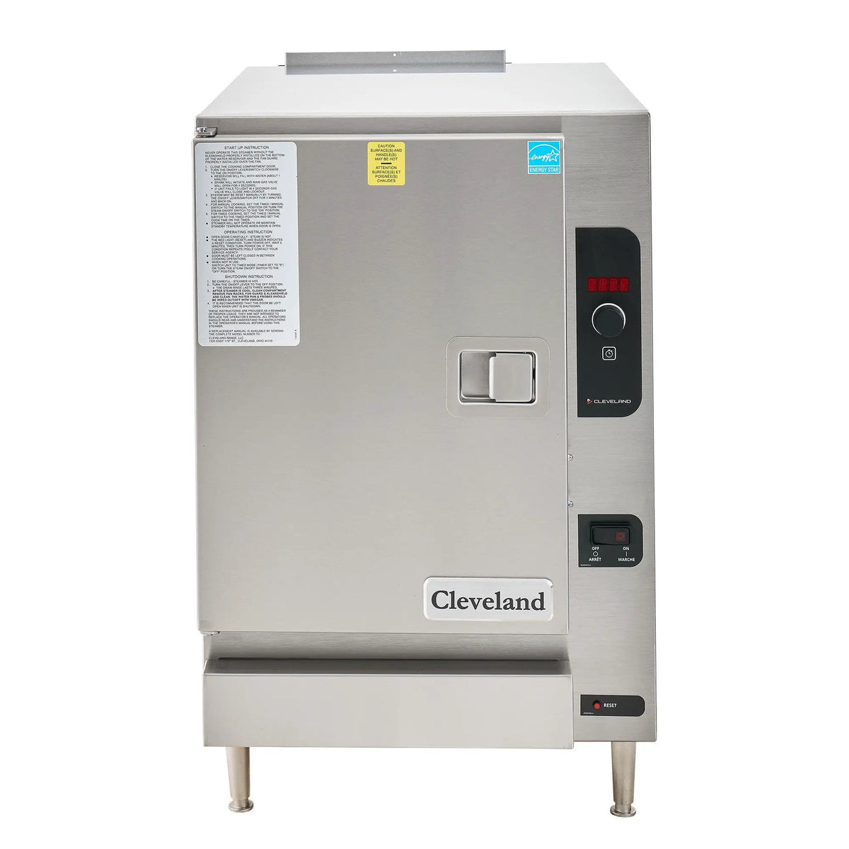Cleveland 22CGT6.1 SteamChef™ (6) Pan Convection Steamer - Countertop, Liquid Propane by Cleveland (cleveland-22cgt6-1-steamchef™-6-pan-convection-steamer-countertop-liquid-propane)