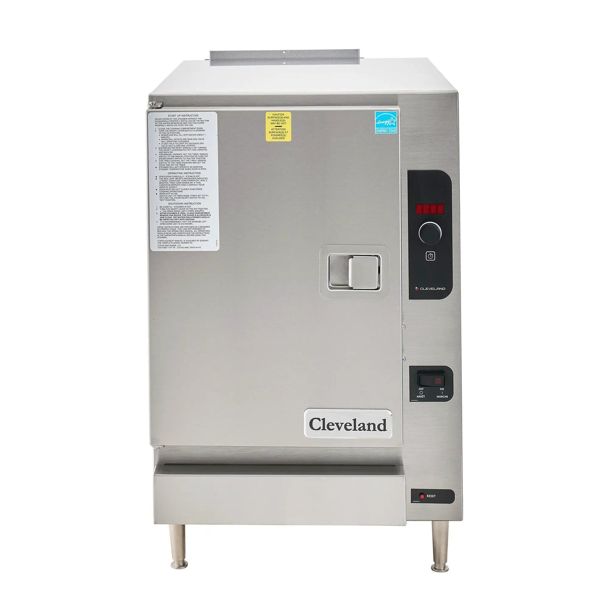 Cleveland 22CGT6.1 SteamChef™ (6) Pan Convection Steamer - Countertop, Natural Gas by Cleveland (cleveland-22cgt6-1-steamchef™-6-pan-convection-steamer-countertop-natural-gas)