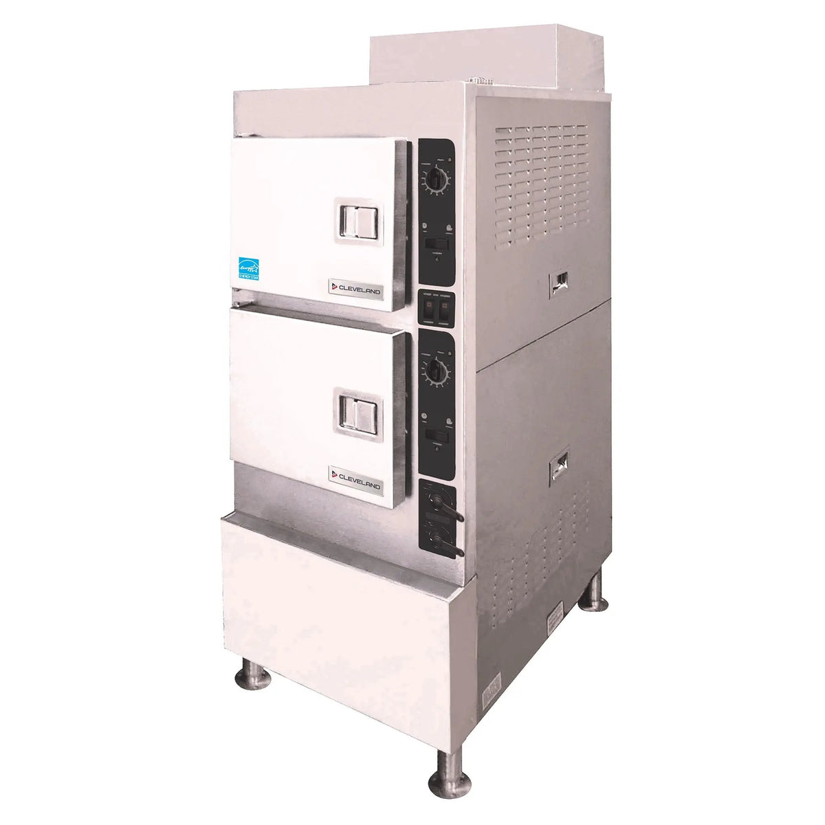 Cleveland 24CGA6.2S (6) Pan Convection Steamer - Cabinet, Descaling Port, Natural Gas by Cleveland (cleveland-24cga6-2s-6-pan-convection-steamer-cabinet-descaling-port-natural-gas)