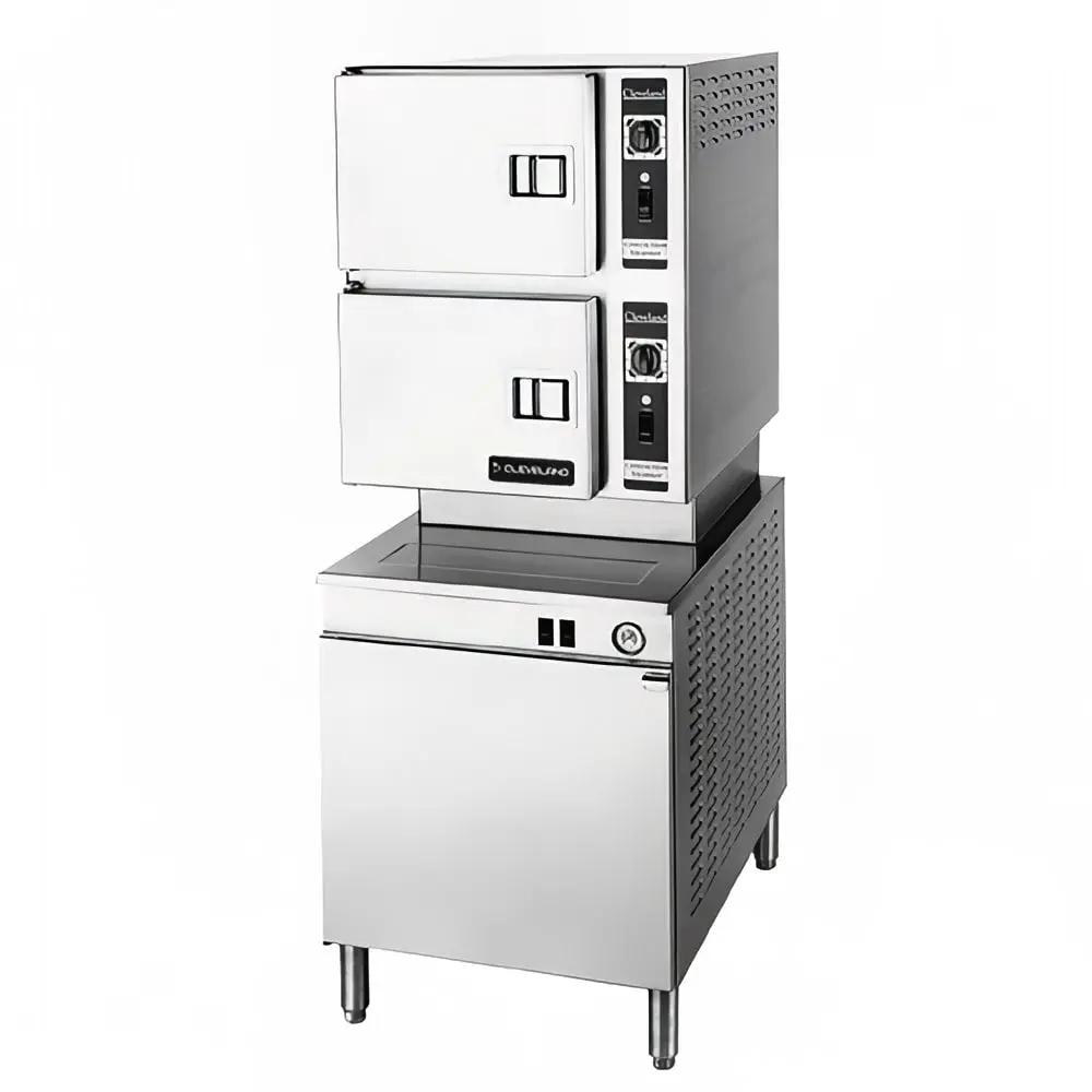 Cleveland 24CSM (6) Pan Convection Steamer - Cabinet, Steam Coil by Cleveland (cleveland-24csm-6-pan-convection-steamer-cabinet-steam-coil)