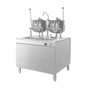 Cleveland 36EMK6624 (2) 6 gal Steam Kettles - Manual Tilt, 2/3 Jacket, 240v/3ph by Cleveland (cleveland-36emk6624-2-6-gal-steam-kettles-manual-tilt-2-3-jacket-240v-3ph)