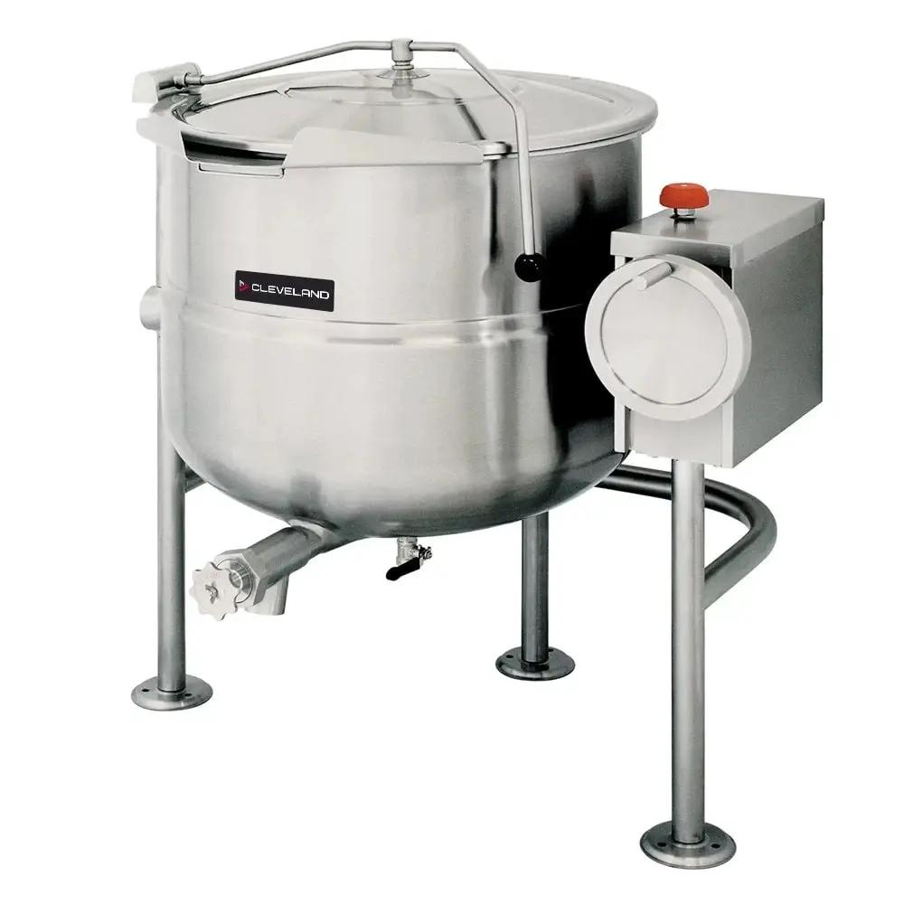 Cleveland KDL-25-T 25 gal Steam Kettle - Manual Tilt, 2/3 Jacket, Direct Steam by Cleveland (cleveland-kdl-25-t-25-gal-steam-kettle-manual-tilt-2-3-jacket-direct-steam)