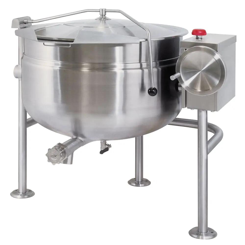 Cleveland KDL-40-TSH 40 gal Steam Kettle - Manual Tilt, Full Jacket, Direct Steam by Cleveland (cleveland-kdl-40-tsh-40-gal-steam-kettle-manual-tilt-full-jacket-direct-steam)