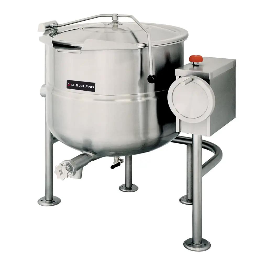 Cleveland KDL-80-T 80 gal Steam Kettle - Manual Tilt, 2/3 Jacket, Direct Steam by Cleveland (cleveland-kdl-80-t-80-gal-steam-kettle-manual-tilt-2-3-jacket-direct-steam)