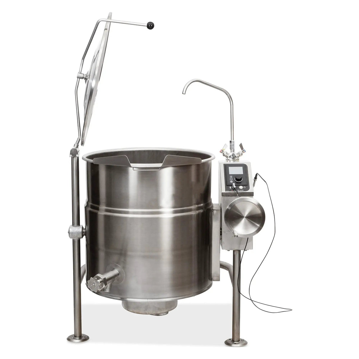 Cleveland KEL40T 40 gal Steam Kettle - Manual Tilt, 2/3 Jacket, 208v/3ph by Cleveland (cleveland-kel40t-40-gal-steam-kettle-manual-tilt-2-3-jacket-208v-3ph)
