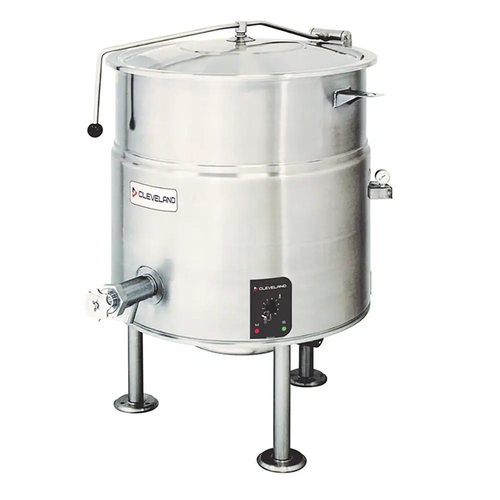 Cleveland KEL60 60 gal Steam Kettle - Stationary, 2/3 Jacket, 208v/3ph by Cleveland (cleveland-kel60-60-gal-steam-kettle-stationary-2-3-jacket-208v-3ph)