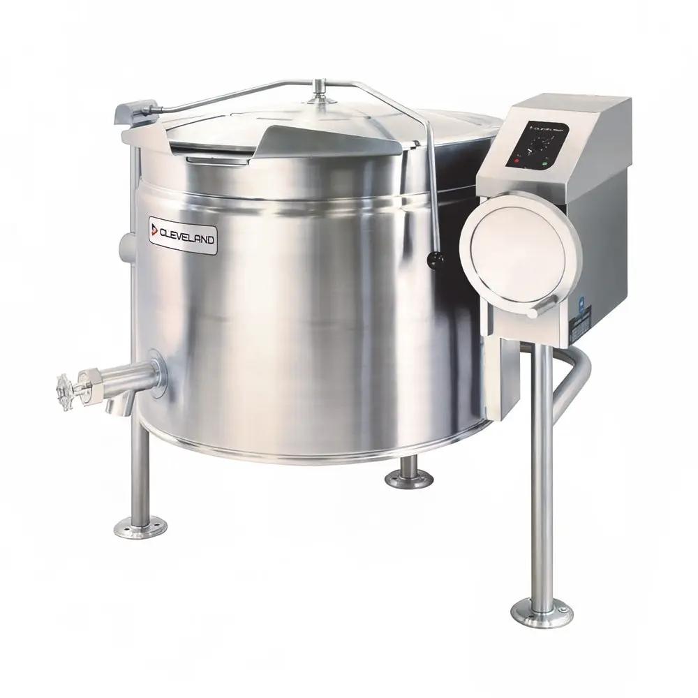 Cleveland KEL60TSH 60 gal Steam Kettle - Manual Tilt, Full Jacket, 208v/3ph by Cleveland (cleveland-kel60tsh-60-gal-steam-kettle-manual-tilt-full-jacket-208v-3ph)