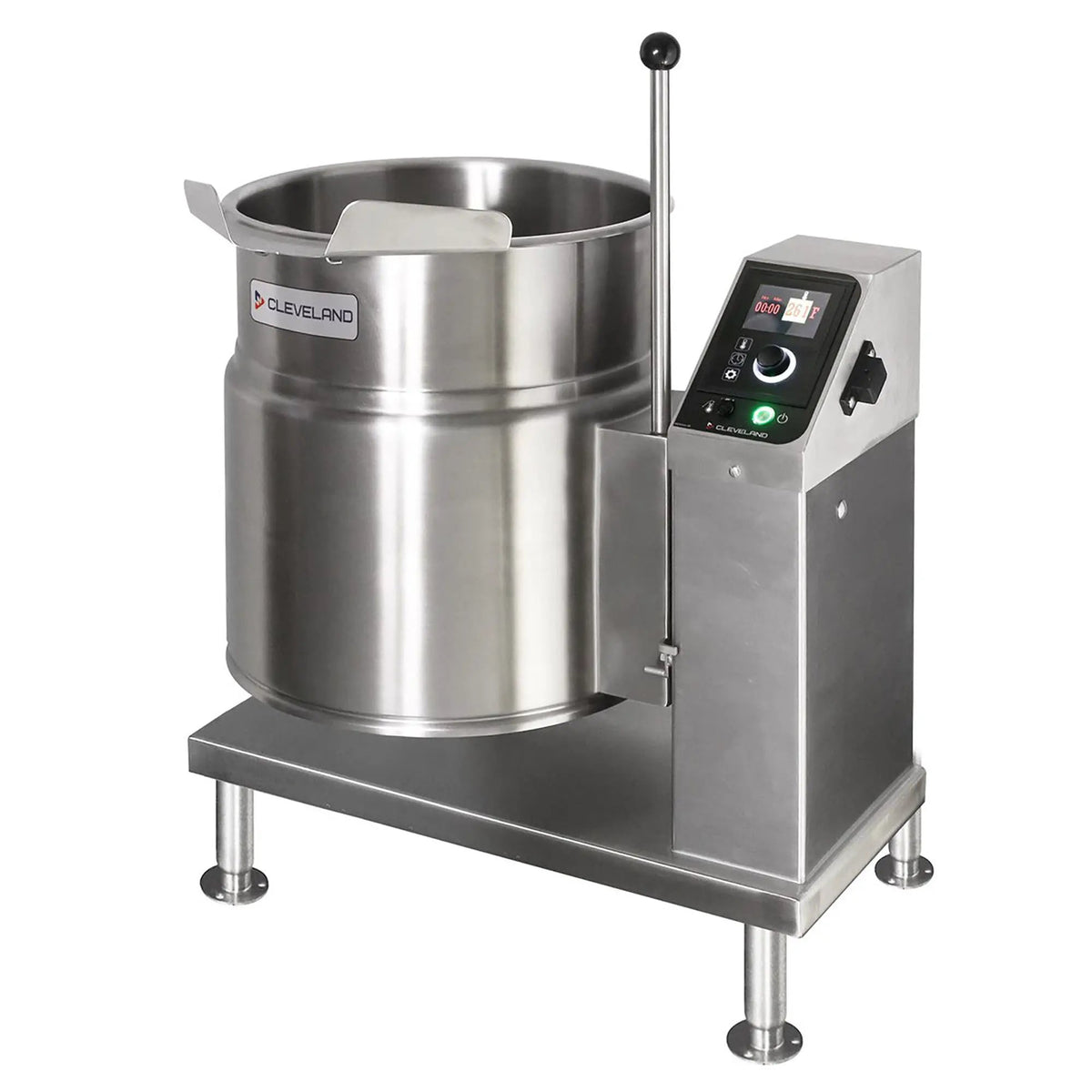 Cleveland KET20T 20 gal Steam Kettle - Manual Tilt, 2/3 Jacket, 208v/3ph by Cleveland (cleveland-ket20t-20-gal-steam-kettle-manual-tilt-2-3-jacket-208v-3ph)