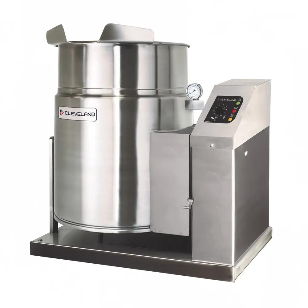 Cleveland KGT6T 6 gal Steam Kettle - Manual Tilt, 2/3 Jacket, Natural Gas by Cleveland (cleveland-kgt6t-6-gal-steam-kettle-manual-tilt-2-3-jacket-natural-gas)