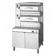 Cleveland PEM242 (16) Pan Pressure Steamer - Cabinet, 208v/3ph by Cleveland (cleveland-pem242-16-pan-pressure-steamer-cabinet-208v-3ph)